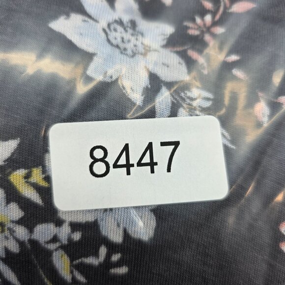 Womens TORRID Gray Floral Cami Tank Top Spaghetti Straps Rayon Plus Size 6 - Picture 9 of 9